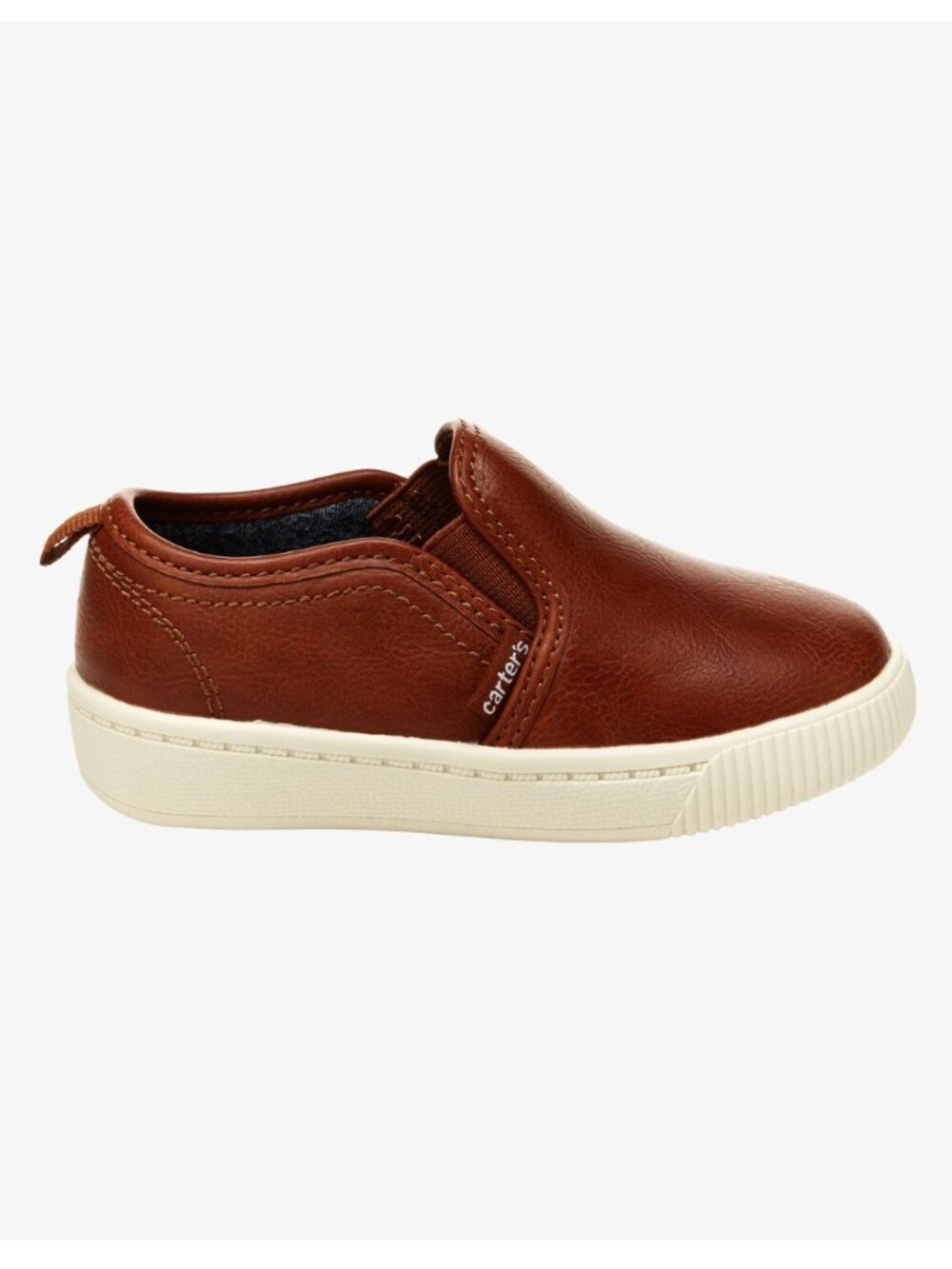Toddler Faux Leather Casual Sneakers